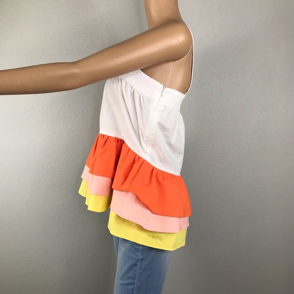 Colorblock tiered tank top - Picture 6 of 11